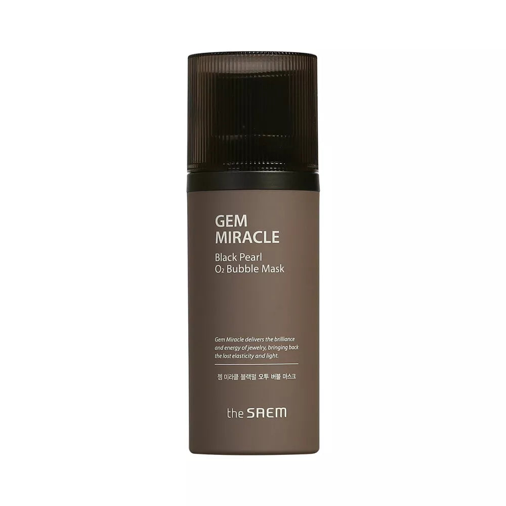 [THESAEM] Gem Miracle Black Pearl O2 Bubble Mask - 105g / Free Gift