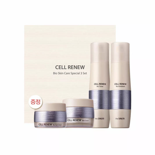 [THESAEM] Cell Renew Bio Skin Care Special 3 Set - 1pack (4items) / Free Gift