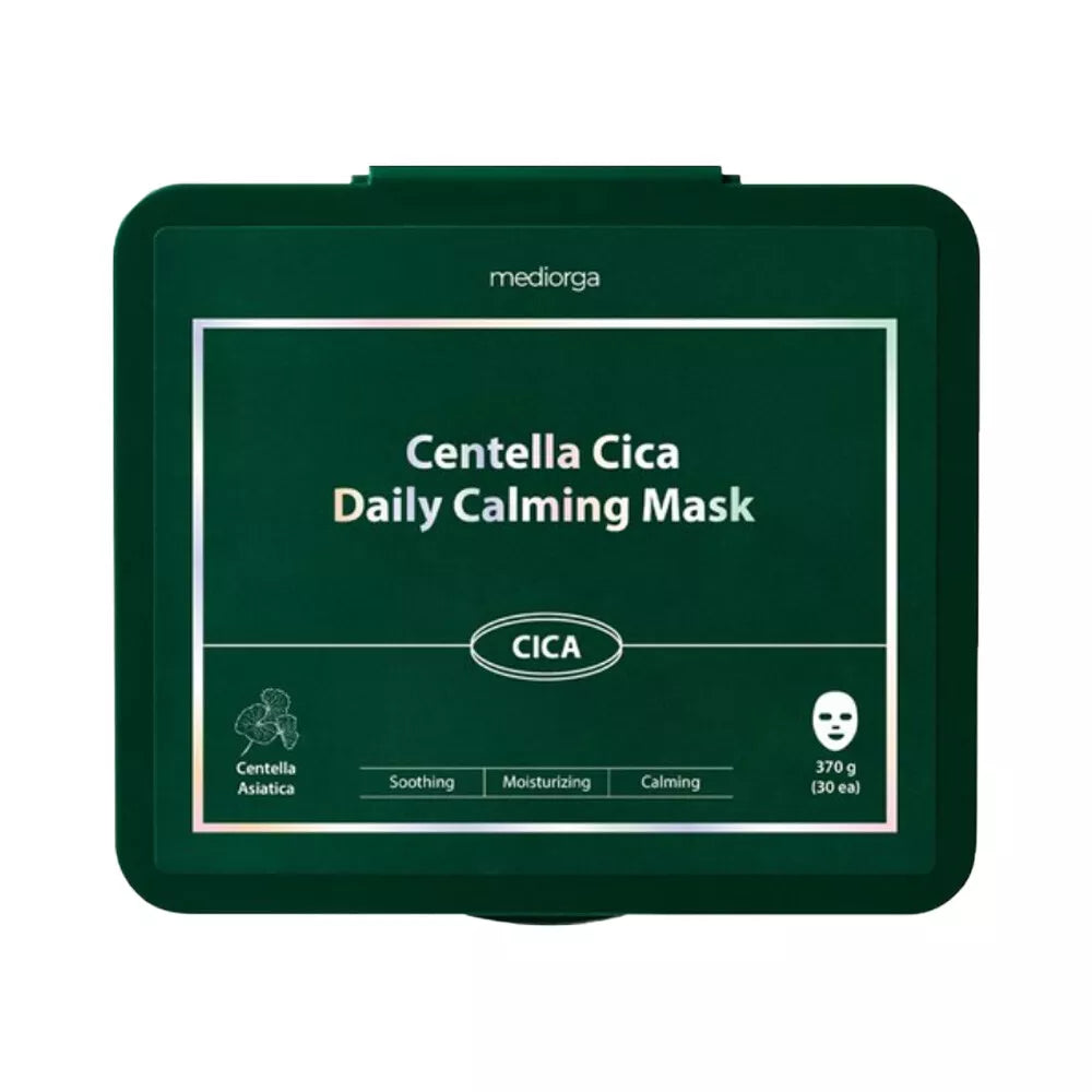 [MEDIORGA] Centella Cica Daily Calming Mask - 1pack (30pcs) / Free Gift